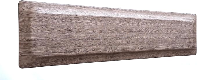 Rhino Mats, Softwoods Anti Fatigue Floor Mat, Commercial Grade Kitchen Mat, Standing Desk Mat, Office, Garage or Anywhere, Standing Comfort. (Driftwood, 2' x 8' x 1/2")