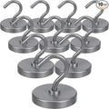 Neosmuk Magnetic Hooks, 130lb Heavy Duty, 10 Pack by Neosmuk
