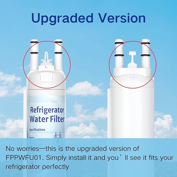 FPPWFU01 Water Filter Replacement for EPPWFU01 PureAdvantage PWF-1 PurePour PWF-1 FPPWFU01 (3 Pack) - Packaging May Vary