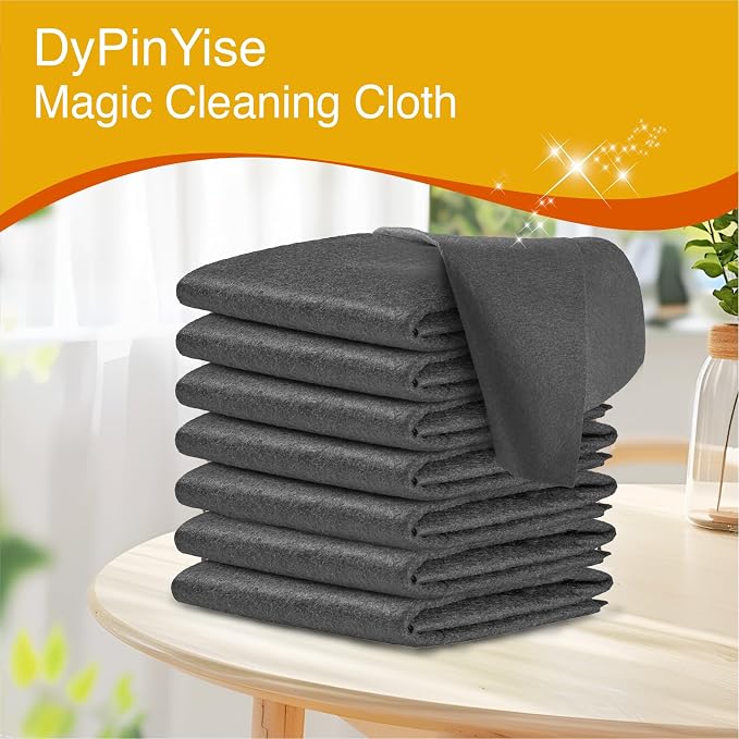 8Pcs Magic Cleaning Cloth Reusable, Thickened Microfiber Rags - Image 7