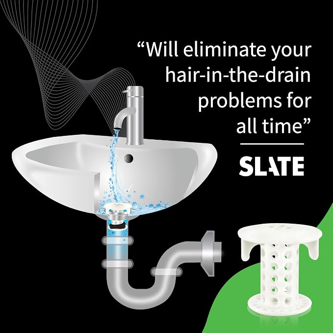 SinkShroom The Revolutionary Sink Drain Protector Hair Catcher/Strainer/Snare - Image 4