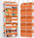 Over The Door Organizer 5 Tiers, Extra Large Behind Door Storage of 10 by Ofiray-home