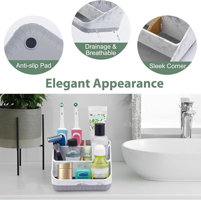 Bathroom Toothbrush Holders, 6 Slots, Detachable - Image 5
