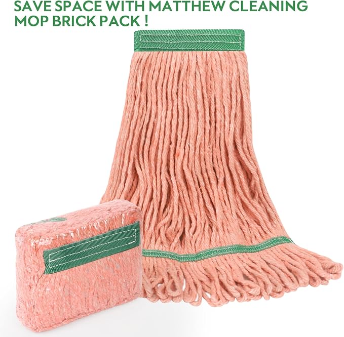 Matthew Cleaning Heavy Duty Mop Head Commercial Replacement - Image 6