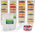 Freshware Food Storage Containers 8 oz Plastic Deli Containers by Freshware