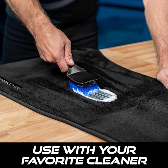 Viking Carpet Scrub Brush for Floor Mats and Interior Car Detailing Kit | - Image 3