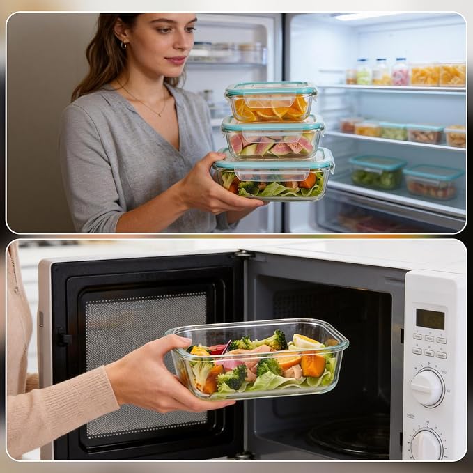 Liuruiyu Glass Food Storage Containers - Image 7