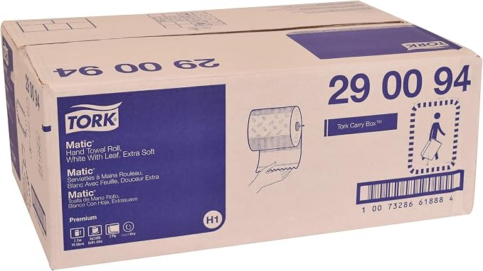 Tork Matic Extra Soft Paper Hand Towel Roll White - Image 6