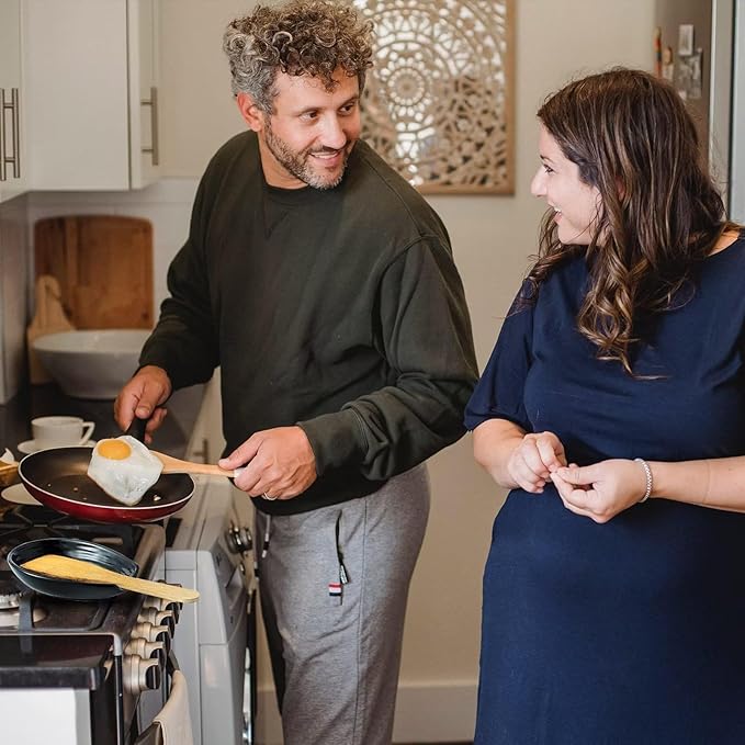 Hasense Spoon Rest for Stove Top, Spoon Holder for Kitchen Counter, Ceramic Cooking Spoon Holder for Ladle Spatula Tong and Spoon, Kitchen Utensil Rest for Home Coffee Bar Farmhouse Decor, Black