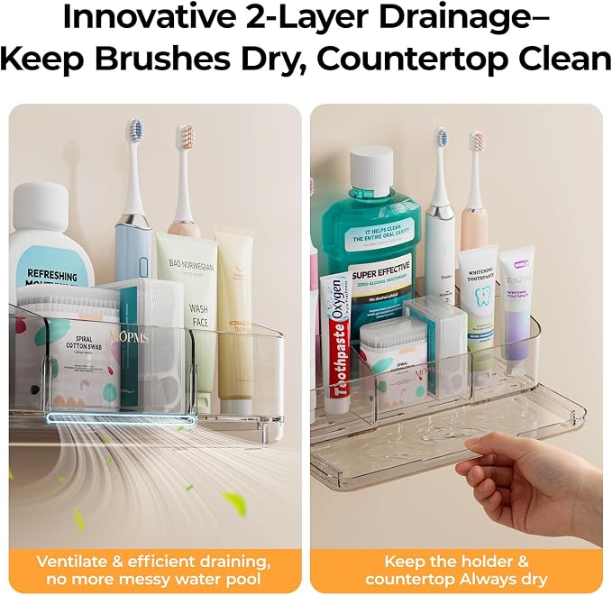 MOPMS 8 Slots Toothbrush Holders - Image 7