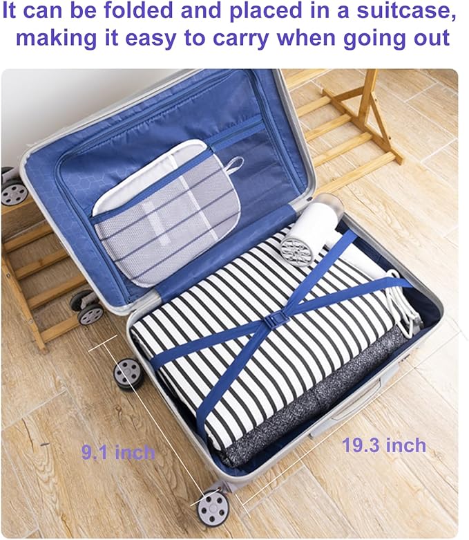 EVEME Steamer Board for Clothes with Ironing Gloves,Stand for Steaming Clothes,Steamer Pad,Hanging Ironing Board,Clothes Steamer Board,Steamer for Clothes,Hanging Steam Iron Pad