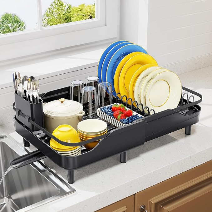 Urackify Expandable Dish Drying Rack - Image 7