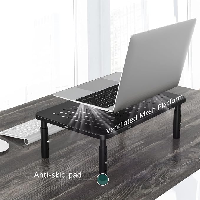 WALI Desk Organizer, 1 Tier Computer Monitor Stand - Image 9
