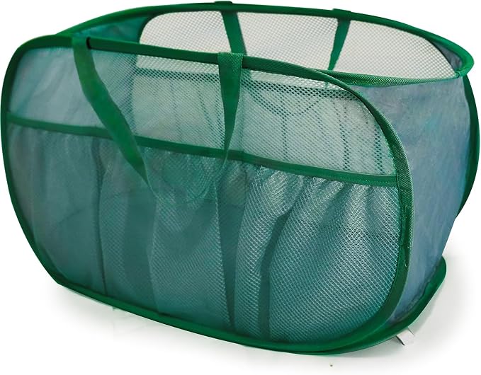 Collapsible Laundry Baskets, Upgrade Pop Up Laundry Hamper by BATTOO
