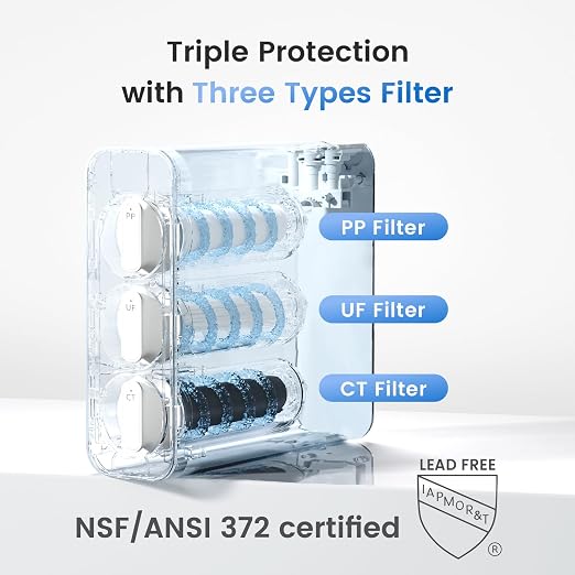 Waterdrop TSU-WB 0.01μm Ultra-Filtration Under Sink Water Filter System | - Image 3