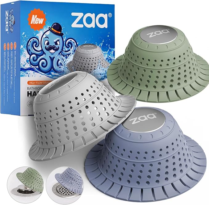 Shower Drain Hair Catcher Bathtub Drain Strainer Sink Drain Protector | by zaa