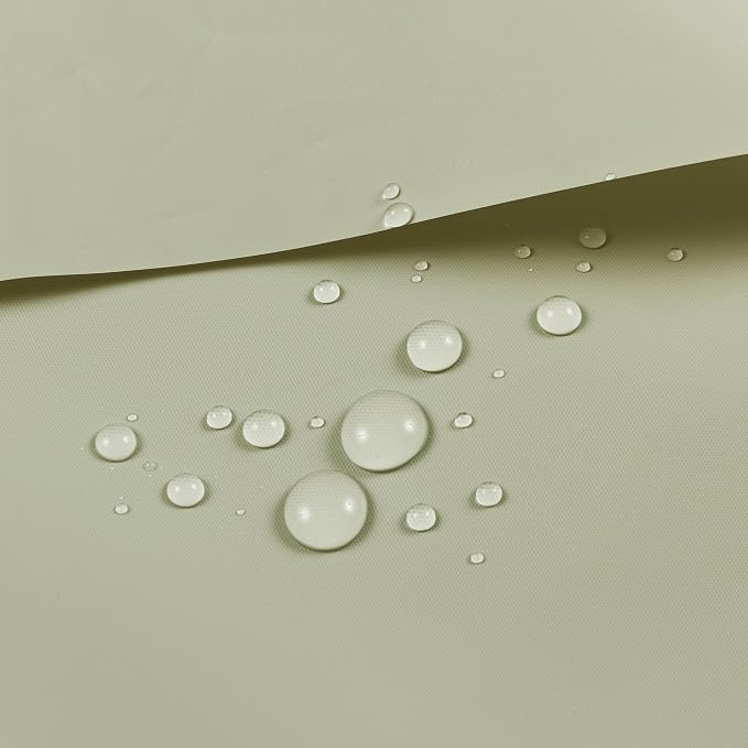 Barossa Design Sage Green Shower Curtain Liner Standard Size - Image 5