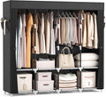 VTRIN Portable Closet for Hanging Clothes 67 Inch Wide Large Capacity Portable by VTRIN