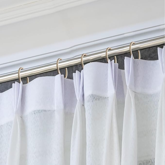 Hotop 30 Pcs Metal Curtain Rings - Image 5