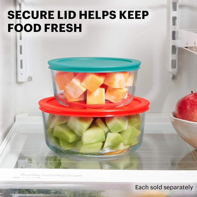 Pyrex Simply Store Small Glass Food Storage Containers Set | Meal prep - Image 4