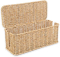 Cable Management Box, Handmade Rattan Cord Organizer by Cantalop