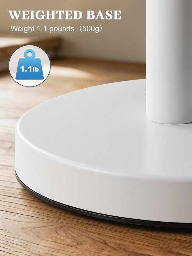 SMARTAKE Paper Towel Holder Countertop, Non-Slip Weighted Base - Image 4