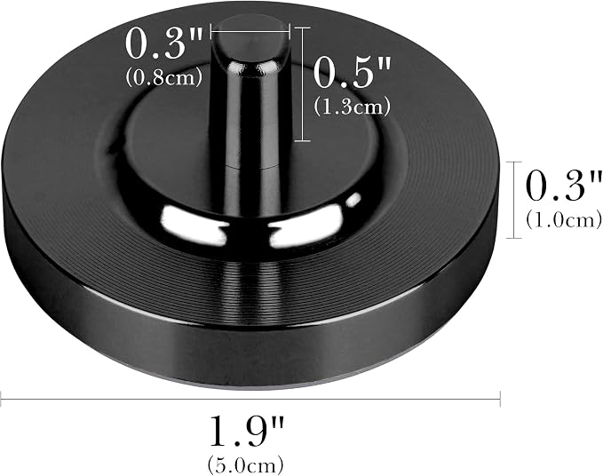 2 Pack Black Electric Toothbrush Holder - Image 2