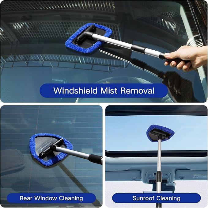 Qydipclin 7pcs Windshield Cleaner Tool Car Window Cleaning Wash Kit - Image 2