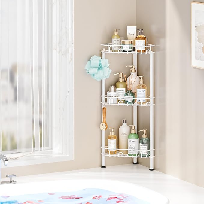 SWTYMIKI Standing Shower Caddy Corner - Image 5