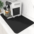 Coffee Mat Super Absorbent Dish Drying Mat Coffee Bar Mat 12"x 19" by WiseLife