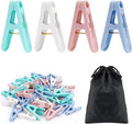 56 Pcs Colorful Clothespins, 4 Colors Spring Clips Small Clothes Pin by Rovedcity