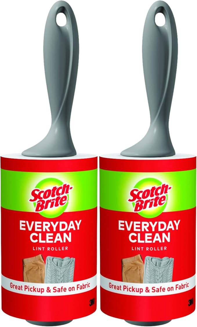 Scotch-Brite Everyday Clean Lint Roller, Scotch Brand Adhesive, Pet Hair & Lint by Unknown