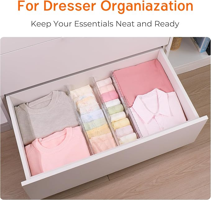 12 Pack 4" High Drawer Dividers - Image 4