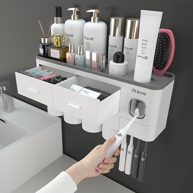 iHave Toothbrush Holders Wall Mounted by ihave
