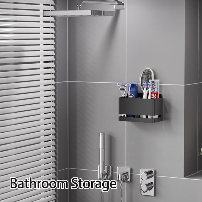 Electric Toothbrush Holder, Wall Toothbrush Holder Bathroom，2 Slot | Made of - Image 8
