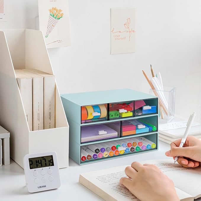 3 Tier Stackable Desk Organizer - Image 2