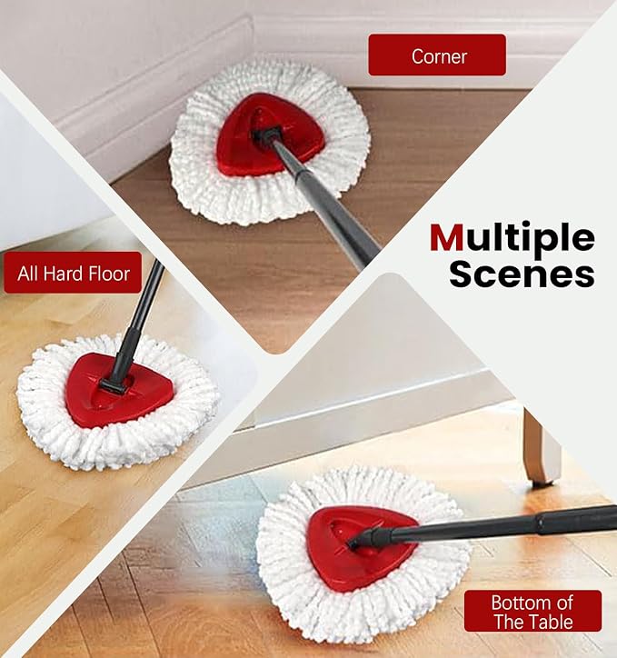 12 Pack Spin Mop Head Replacement - Image 6