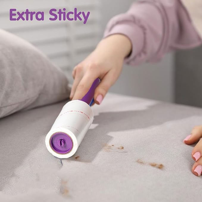 Lint Rollers for Pet Hair Extra Sticky 360 Sheets Dog and Cat Lint Remover - Image 6