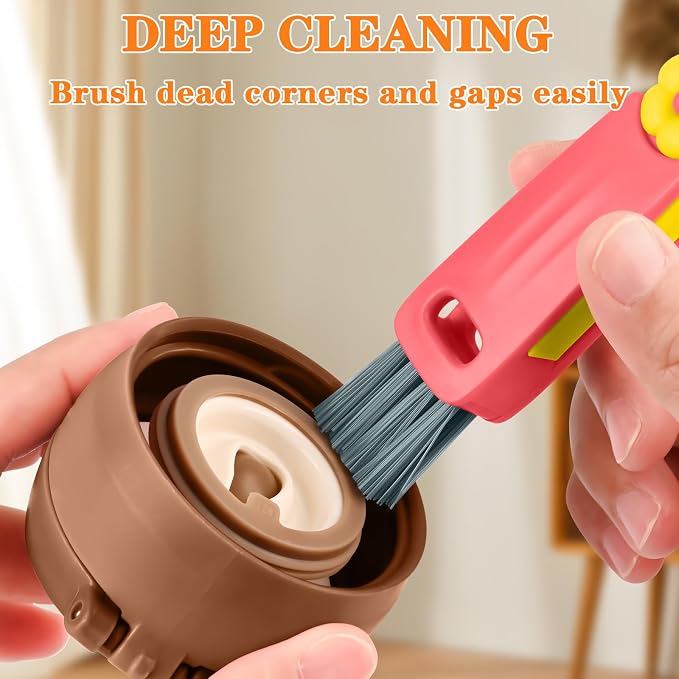 3 in 1 Cup Lid Gap Cleaning Brush Set, Cup Lid Gap Cleaner, Home Kitchen - Image 7