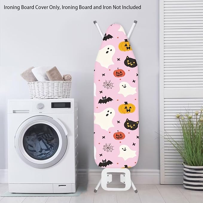 Ghost Ironing Board Cover Large Christmas Pattern Extra Wide Table Top Ironing - Image 3