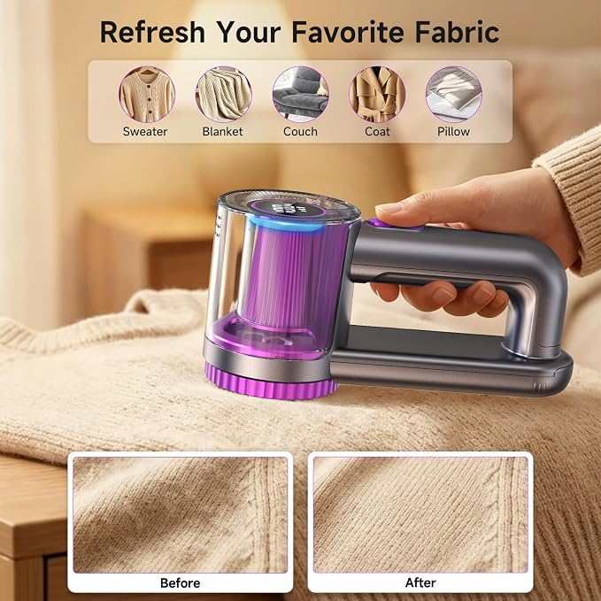 Powerful Fabric Shaver for Clothes, Safe Lint Remover - Image 2