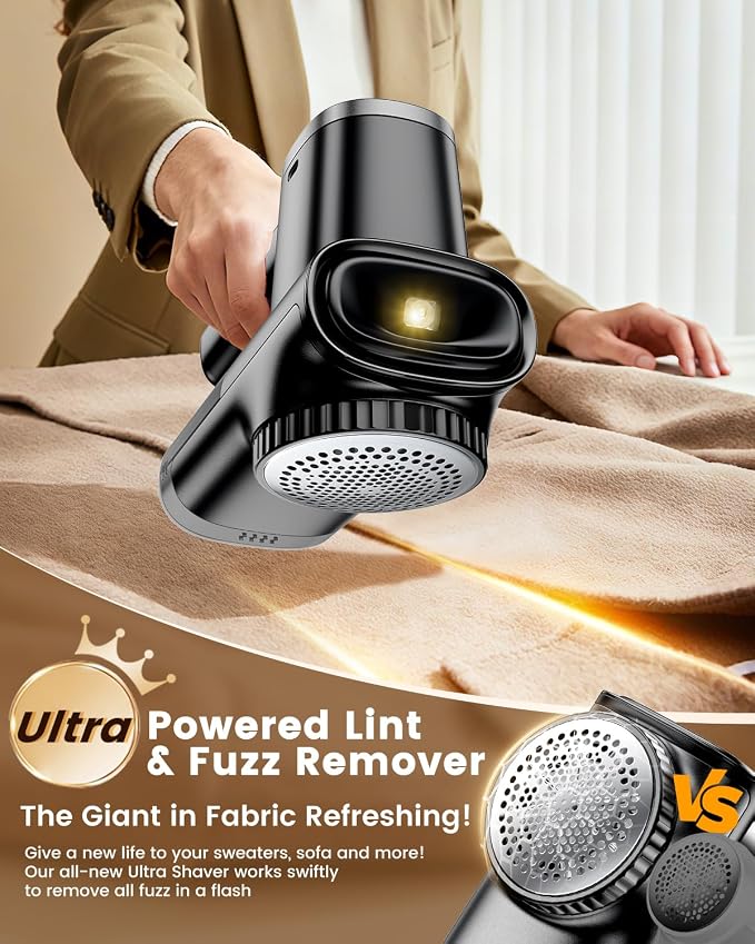 Home Large Lint Remover Fabric Shaver - Image 2