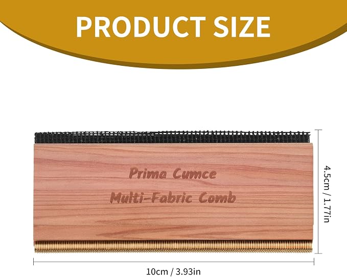 Cashmere Comb – 100 x 44 x 10mm Multi-Fabric Shaver - Image 6