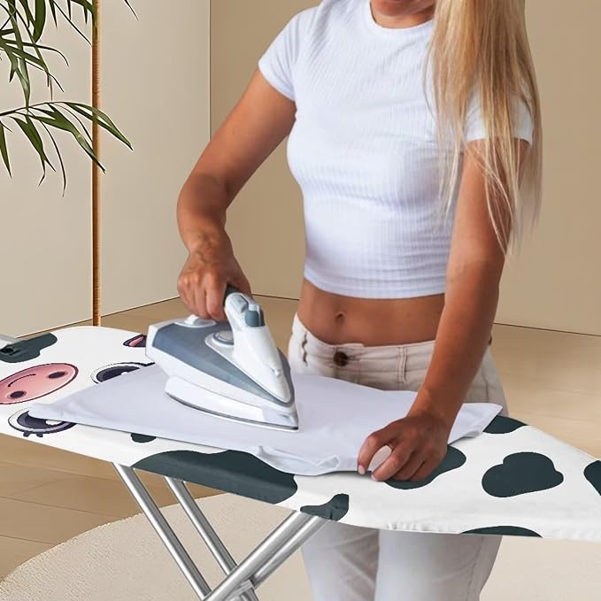 Cute Cow Pattern Ironing Board Cover 15x48 Ironing Board Cover, Resist - Image 3