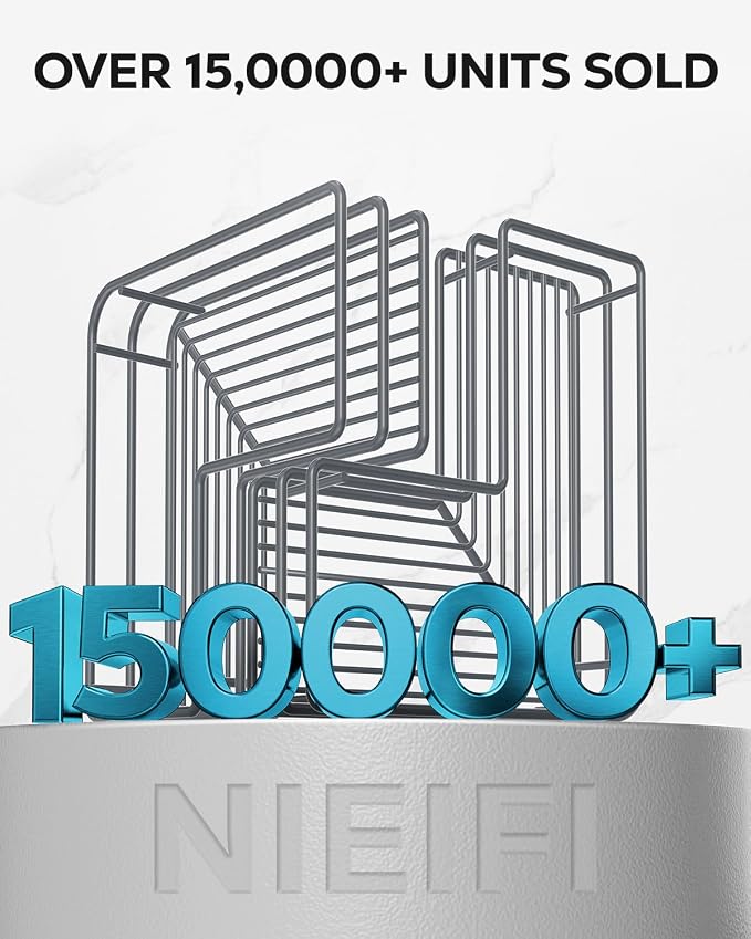 Nieifi Corner Shower Shelves, Adhesive Shower Caddy, Bathroom Organization - Image 8