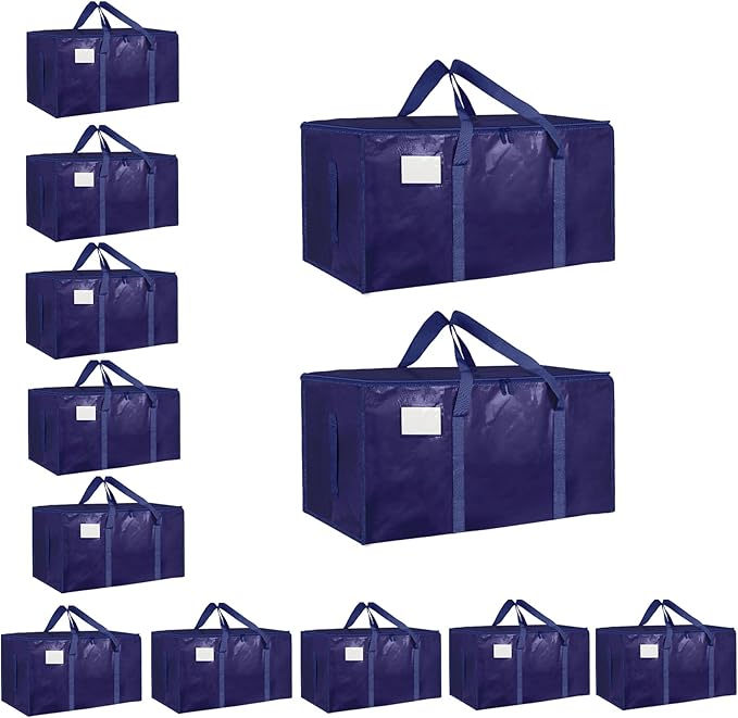 12 Pack-Extra Large Heavy Duty Moving Bags by Unknown