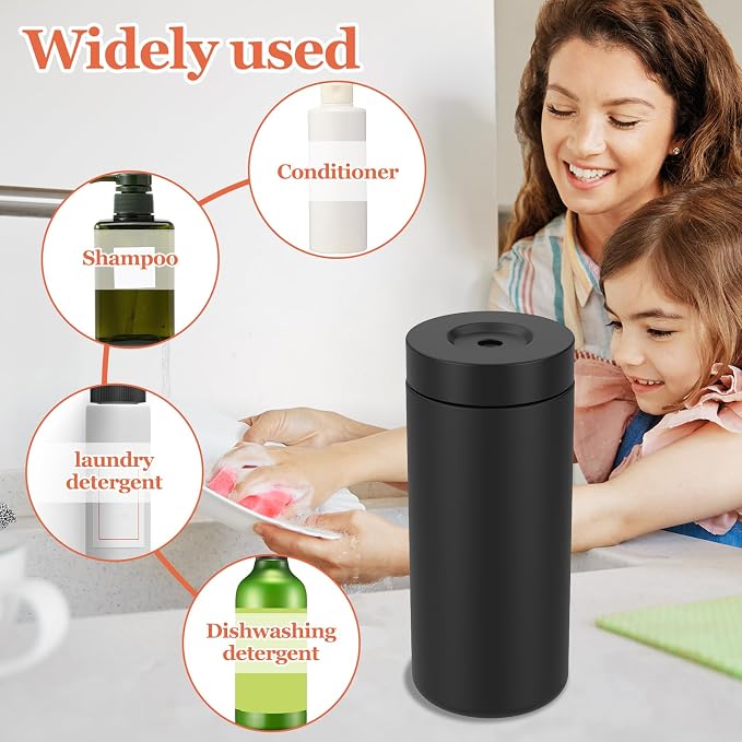 Silicone Dish Soap Dispenser, Reusable Dish Soap Bottle, Refillable Dish Soap - Image 6