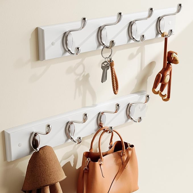 Amada Coat Rack Wall Mount 2 Pack, Coat Hangers - Image 2