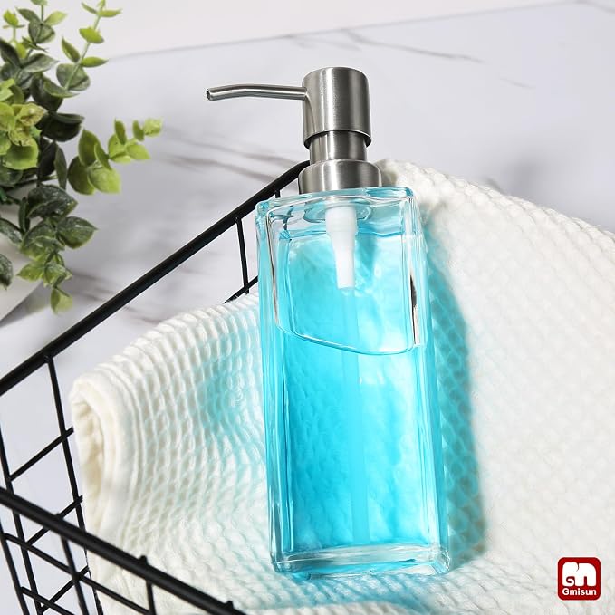 GMISUN Glass Soap Dispenser - Image 8