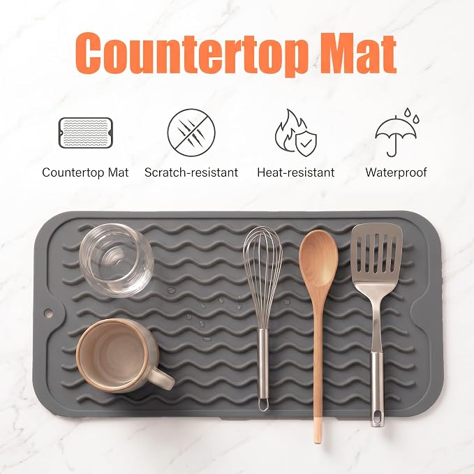 MicoYang Silicone Dish Drying Mat - Image 3